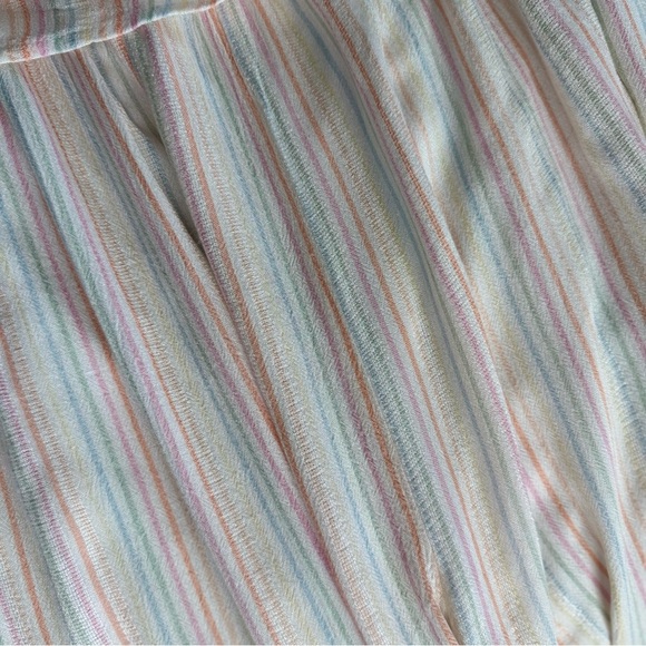 Japna Multicolor Pastel Striped Jumpsuit Size M - Picture 17 of 17